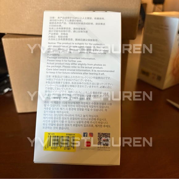 NIB 🦋 HOPE 🦋 Big Into Energy Pendant Series Labubu v.3 - Picture 2 of 7